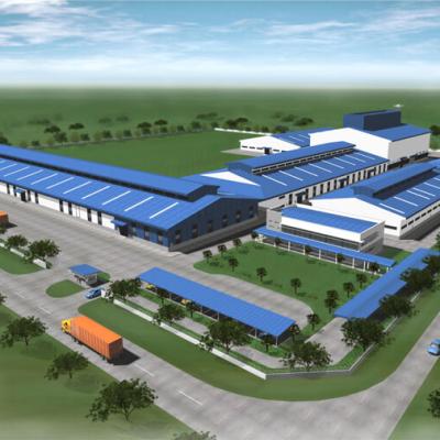 Thiết kế, chế tạo và lắp đặt hạng mục thuộc gói thầu kết cấu thép Nhà máy thủy tinh Malaya